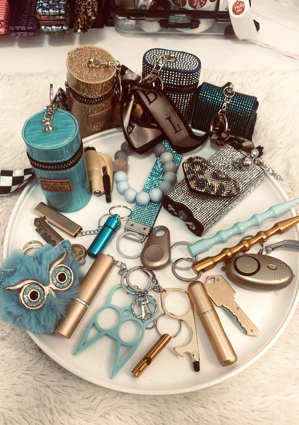 23 PCS | TK-250202 | Light blue & Gold Set For Melissa