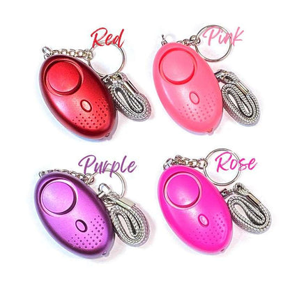 Alarm+LED Light｜DIY Combo｜Devise a self-defense keychain that's uniquely yours.