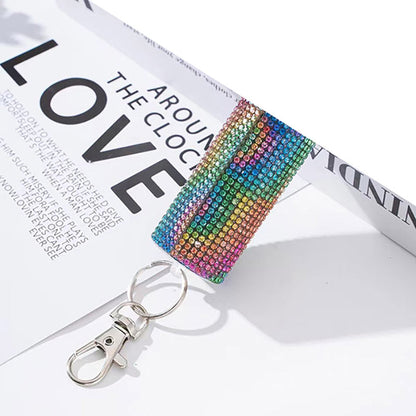 Pump Crystal Keychain