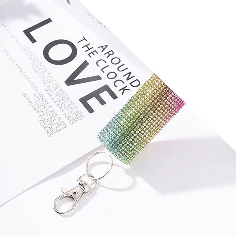 Pump Crystal Keychain