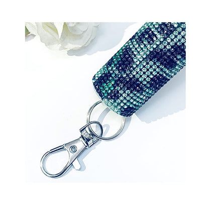 Pump Crystal Keychain