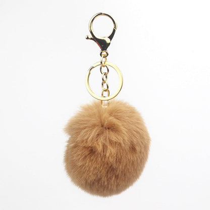 Plush Pompon｜DIY Combo｜Devise a self-defense keychain that's uniquely yours. - keychaincop