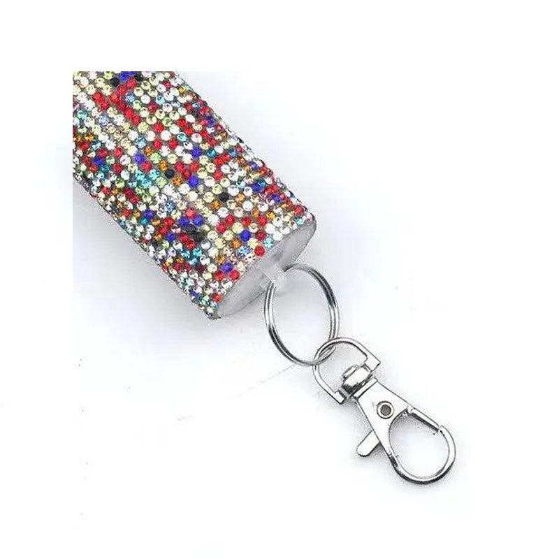 Pump Crystal Keychain