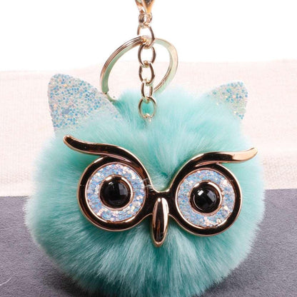 Owl Pompon｜DIY Combo｜Devise a self-defense keychain that's uniquely yours.