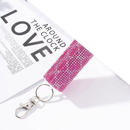Pump Crystal Keychain